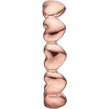 Christina rosa forgyldt sølv Million Love Multi hjerte ring, model 630-R85 køb det billigst hos Guldsmykket.dk her